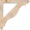 Ekena Millwork Funston Arts and Crafts Smooth Bracket w/ Offset Brace, Douglas Fir, 5 1/2"W x 36"D x 36"H BKT0604X36X36FST03SDF - alternate 4